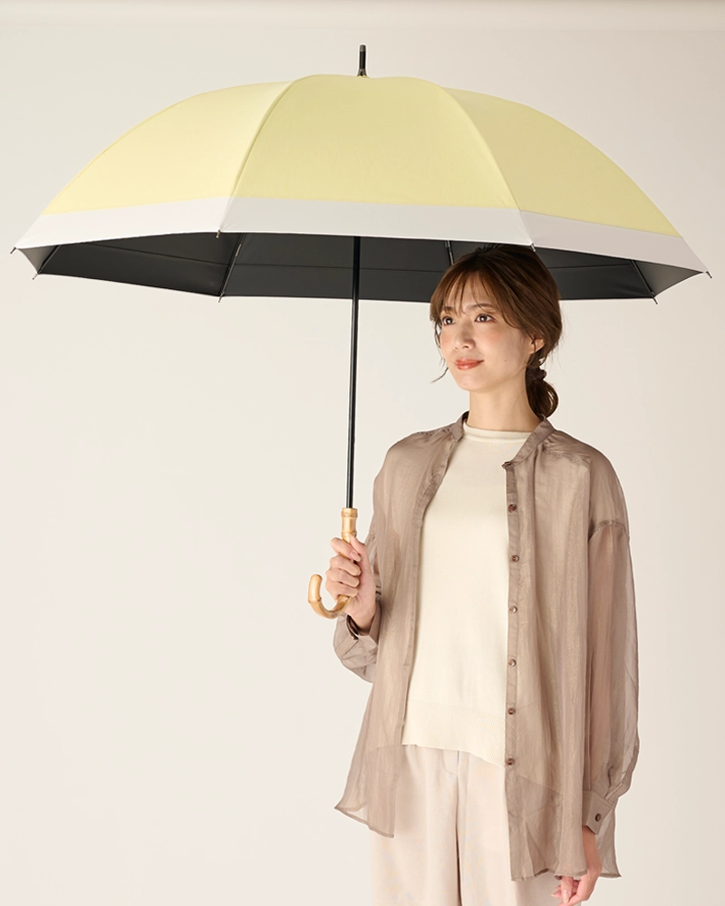 LLサイズ / コンビmoku | 完全遮光日傘｜サンバリア100