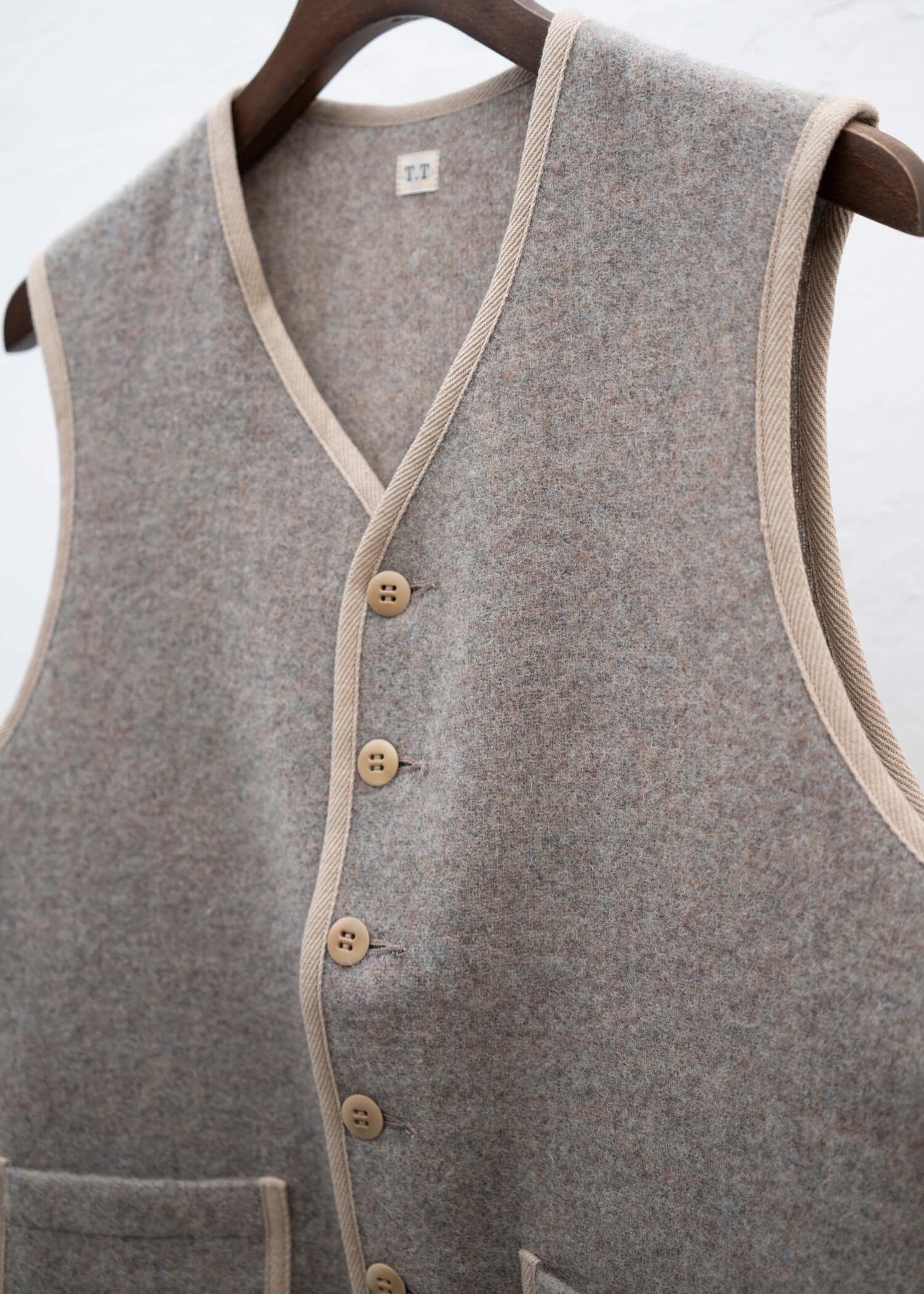 Taiga Takahashi Lot.109 40s Blanket Vest – VISION OF FASHION