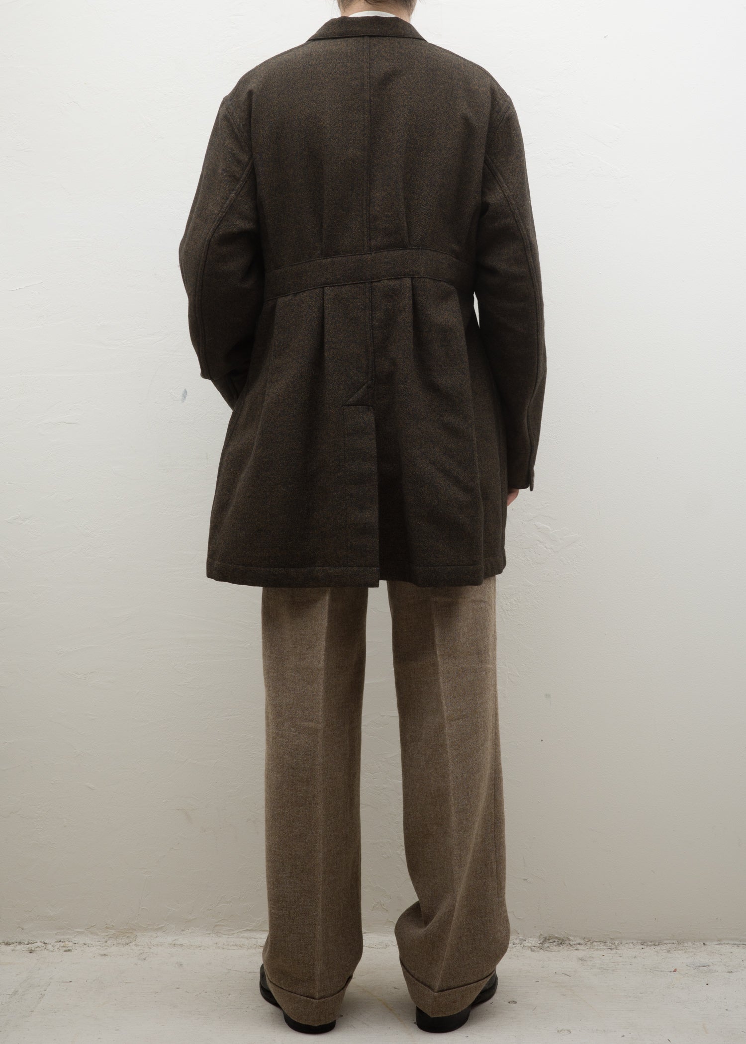 Taiga Takahashi LOT.401 ENGINEER COAT / MELANGE BLACK – VISION OF