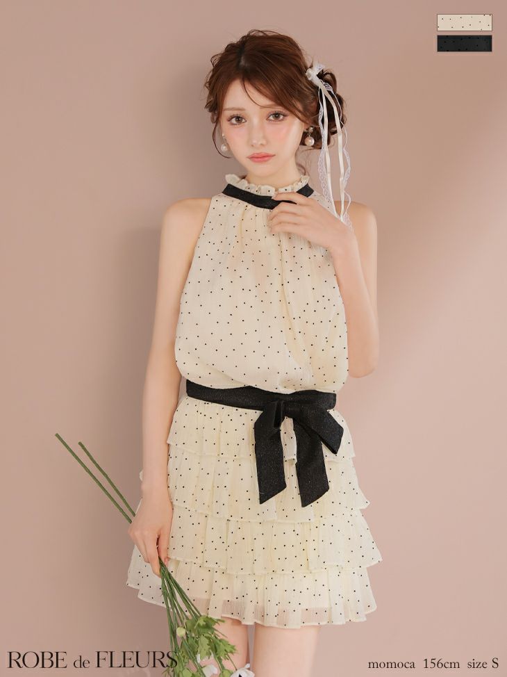 5月上旬頃入荷予定】ROBE de FLEURS ローブドフルール 【XSサイズあり