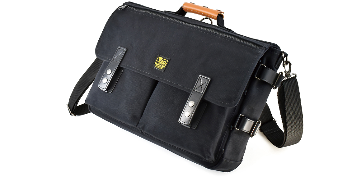 A559,A560：3wayツインポケット メッセンジャー セミフラップ VanNuys