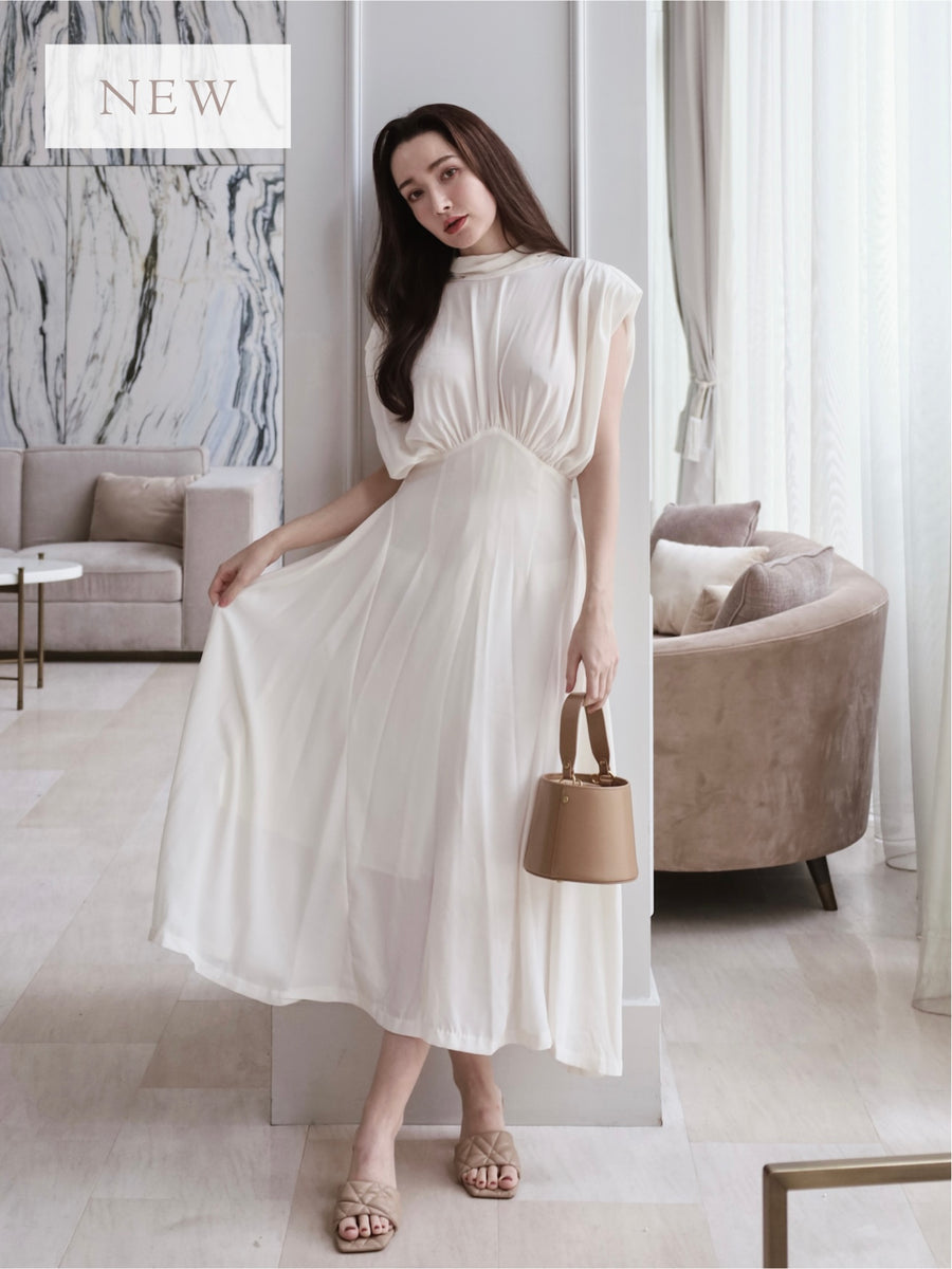 Halter Neck Chiffon One Piece – VANON