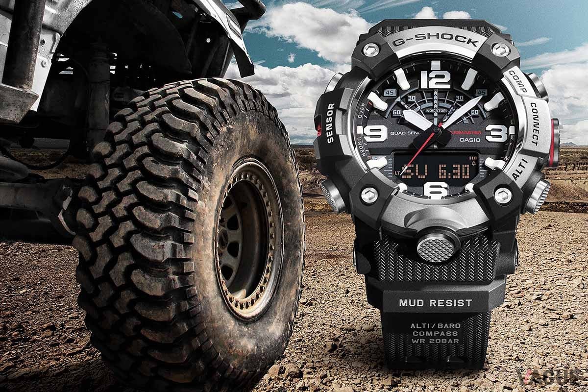 Gショック マッドマスター GG-B100ブラック カーボンベゼル ASCII.jp