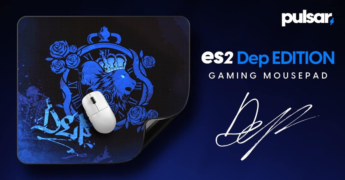 Depモデルのゲーミングマウスパッド「ES2 DepEdition 4mm」が2000枚