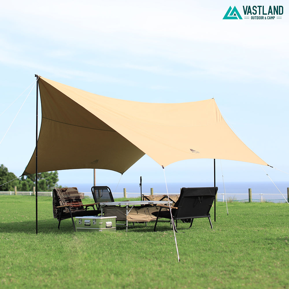 TCヘキサタープ 420cm×420cm | キャンプ用品・タープならVASTLAND
