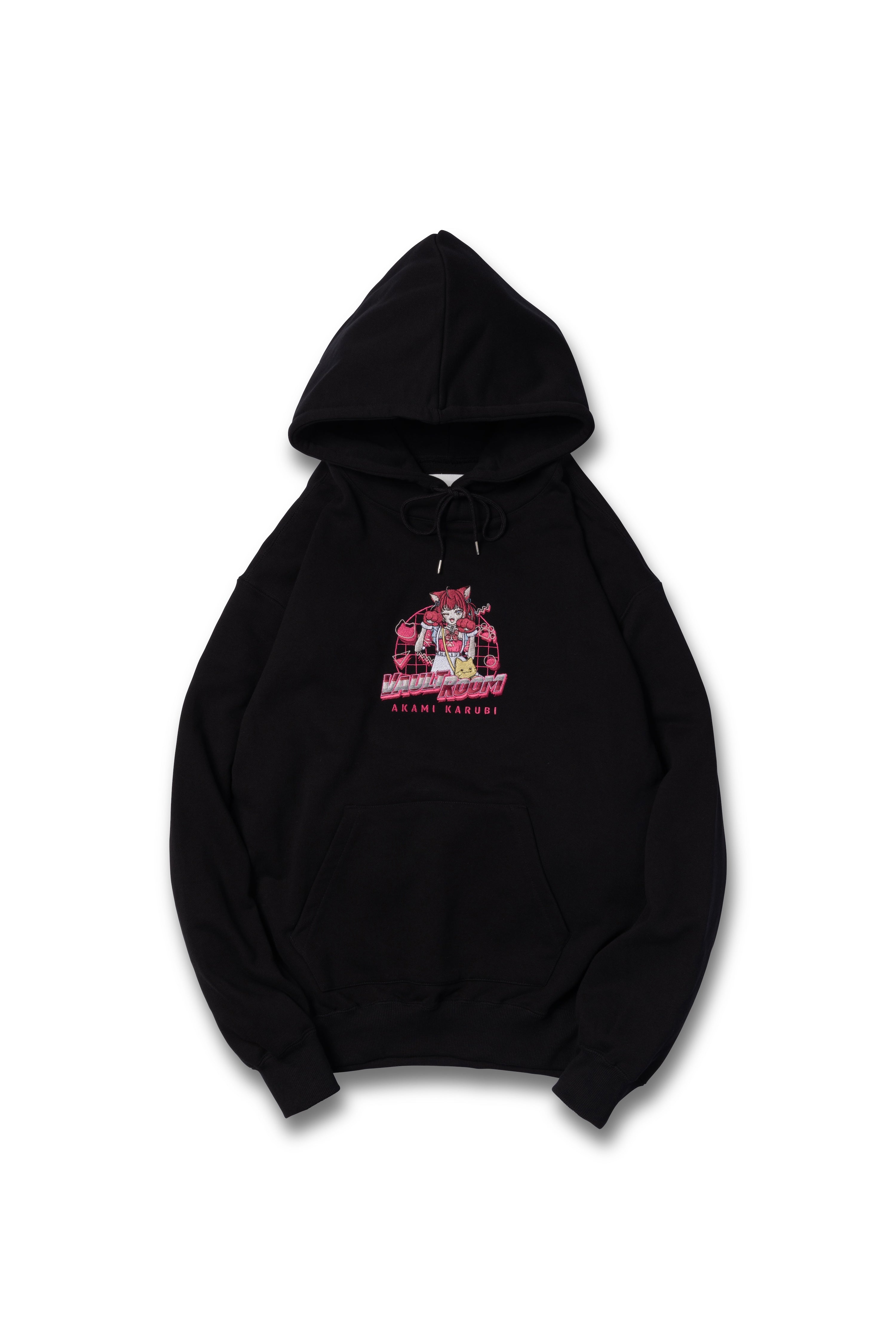 AKAMI KARUBI HOODIE / BLACK – VAULTROOM