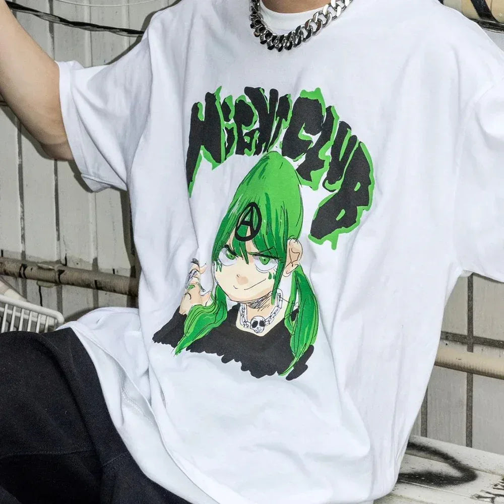NIGHT CLUB(ナイト・クラブ)商品ページ - Anarchy Tee - White