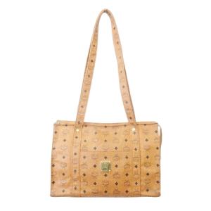 ショルダーバッグ 皮革 レザー ロゴ 茶 ブラウン（2024/10/24買取