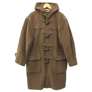 90S ダッフルコート ロング トグルボタン フード 内側チェック