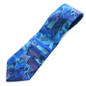 ネクタイ ペイズリー柄 総柄 グラデーション 絹 シルク 茶 ブラウン