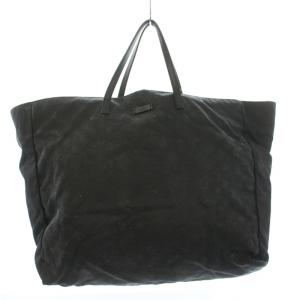 キャンバス バンブー トートバッグ ナイロン ブラック（2021/11/17買取