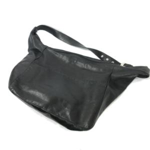 レザーショルダーバッグ 黒 ブラック（2024/07/17買取） - Y's ヨウジ