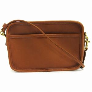 オールドコーチ ショルダーバッグ 9925 レザー 茶 ブラウン系 AA（2024