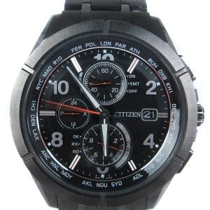 ATTESA Eco-Drive 腕時計 電波ソーラー クロノグラフ デイト E610