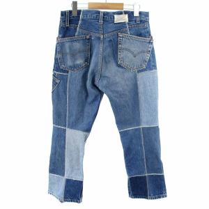 ヴィンテージリメイクデニムパンツ THE JEAN. X.0276 インディゴブルー