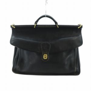 オールドコーチ ビジネスバッグ トートバッグ レザー 黒 ブラック