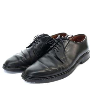 ウィングチップ スエード レザー シューズ 8114 ブラウン 7.5 25.5cm