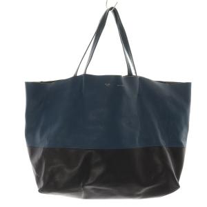 ホリゾンタルカバ バイカラー トートバッグ ブラック（2024/11/16買取