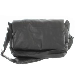 レザーショルダーバッグ 黒 ブラック（2024/07/17買取） - Y's ヨウジ