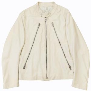 08SS 5 Zip Riders 八の字ライダース レザージャケット ここのえ期