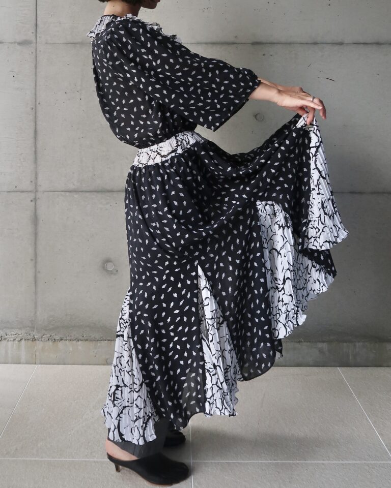 Susan Freis〟vintage frill dress - veje