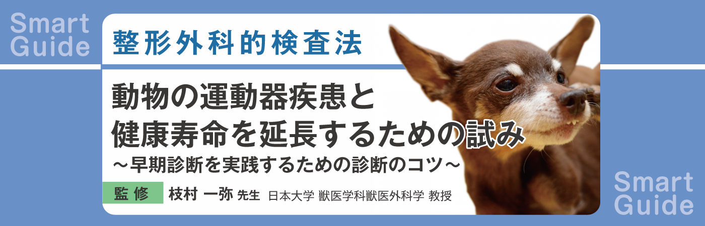 動物の運動器疾患と健康寿命を延長するための試み～早期診断を実践する