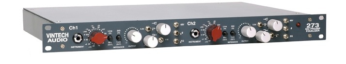 Vintech 273 Stereo Microphone Preamp/EQ - Vintage King