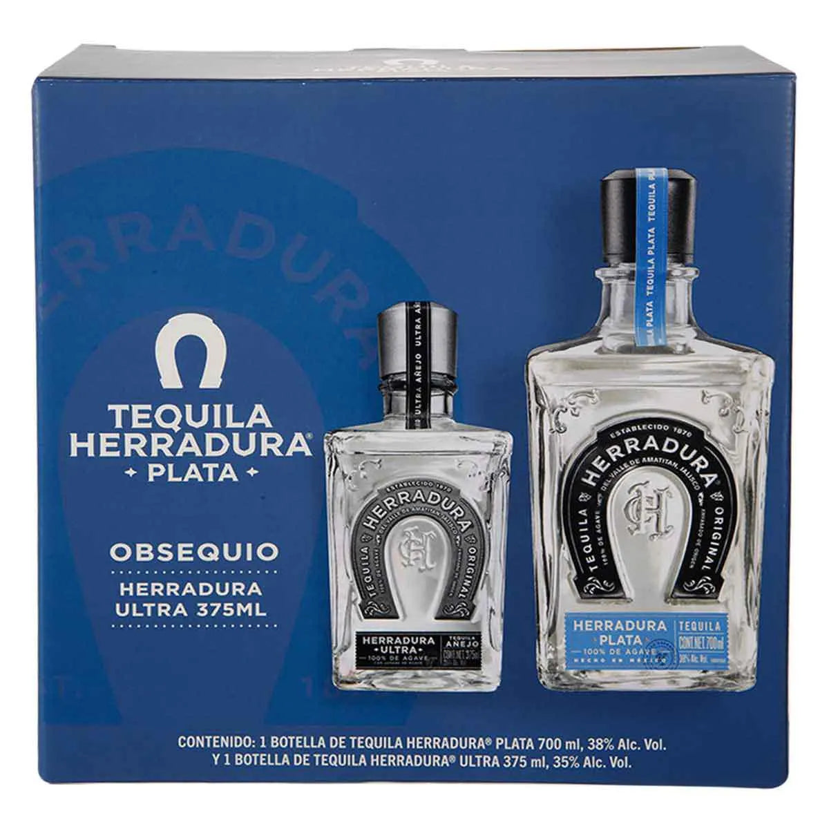 Tequila Herradura Plata 700ml + Ultra 375ml – Vinosylicor
