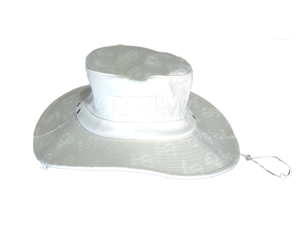 MARK&LONA - Ever Monogram Safari Hat | ハット | ホワイト | ユニ