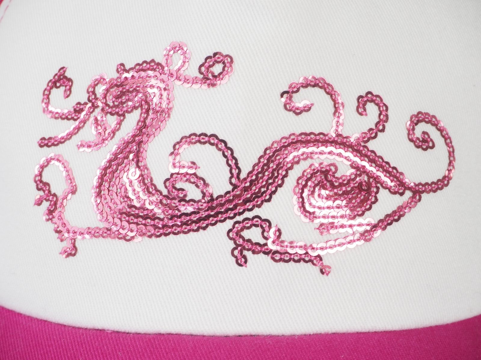 Dance With Dragon - フェミニンピンクメッシュキャップ | キャップ