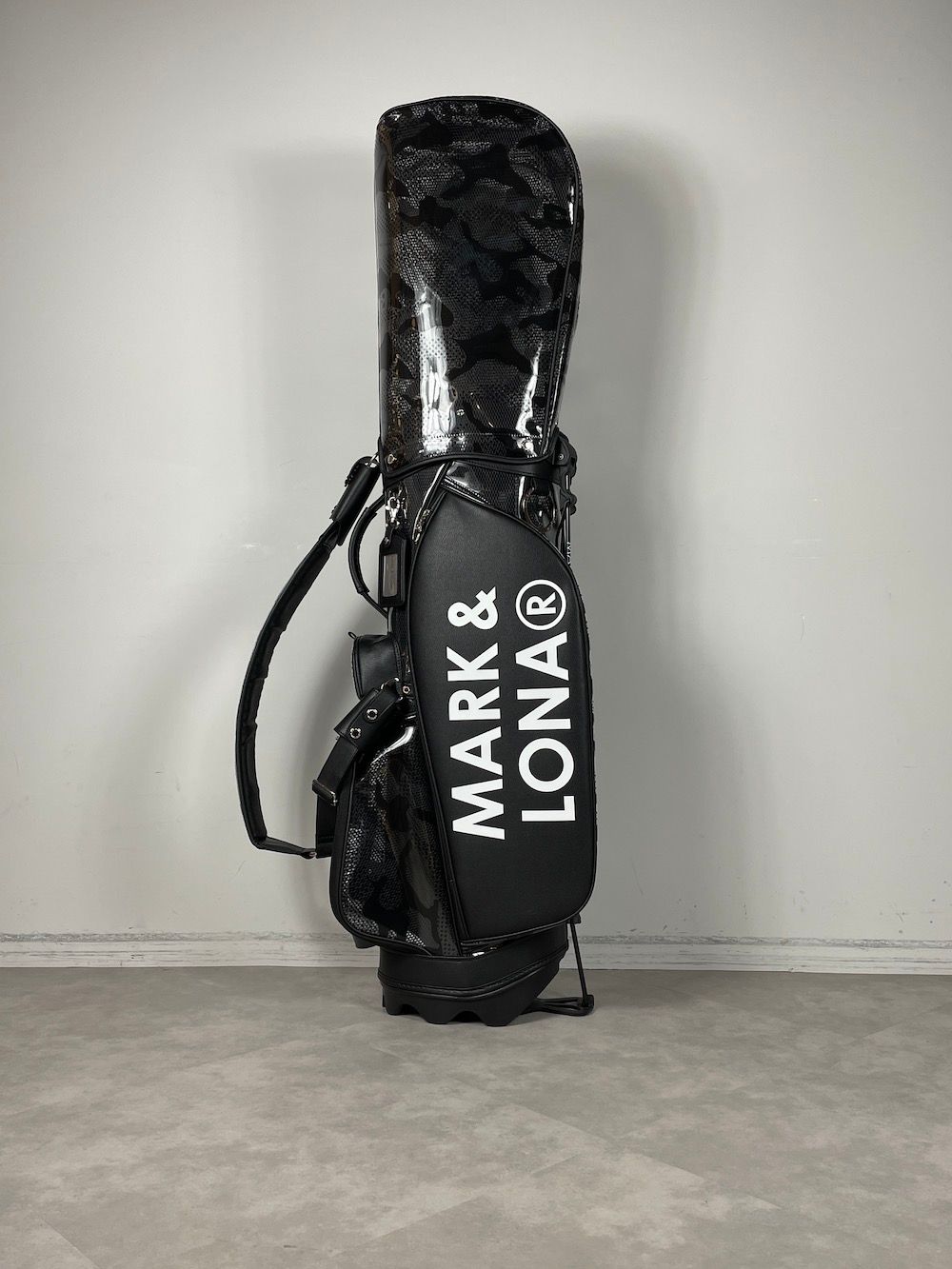 MARK&LONA - Vector Layerd Stand Bag | キャディバッグ | ブラック