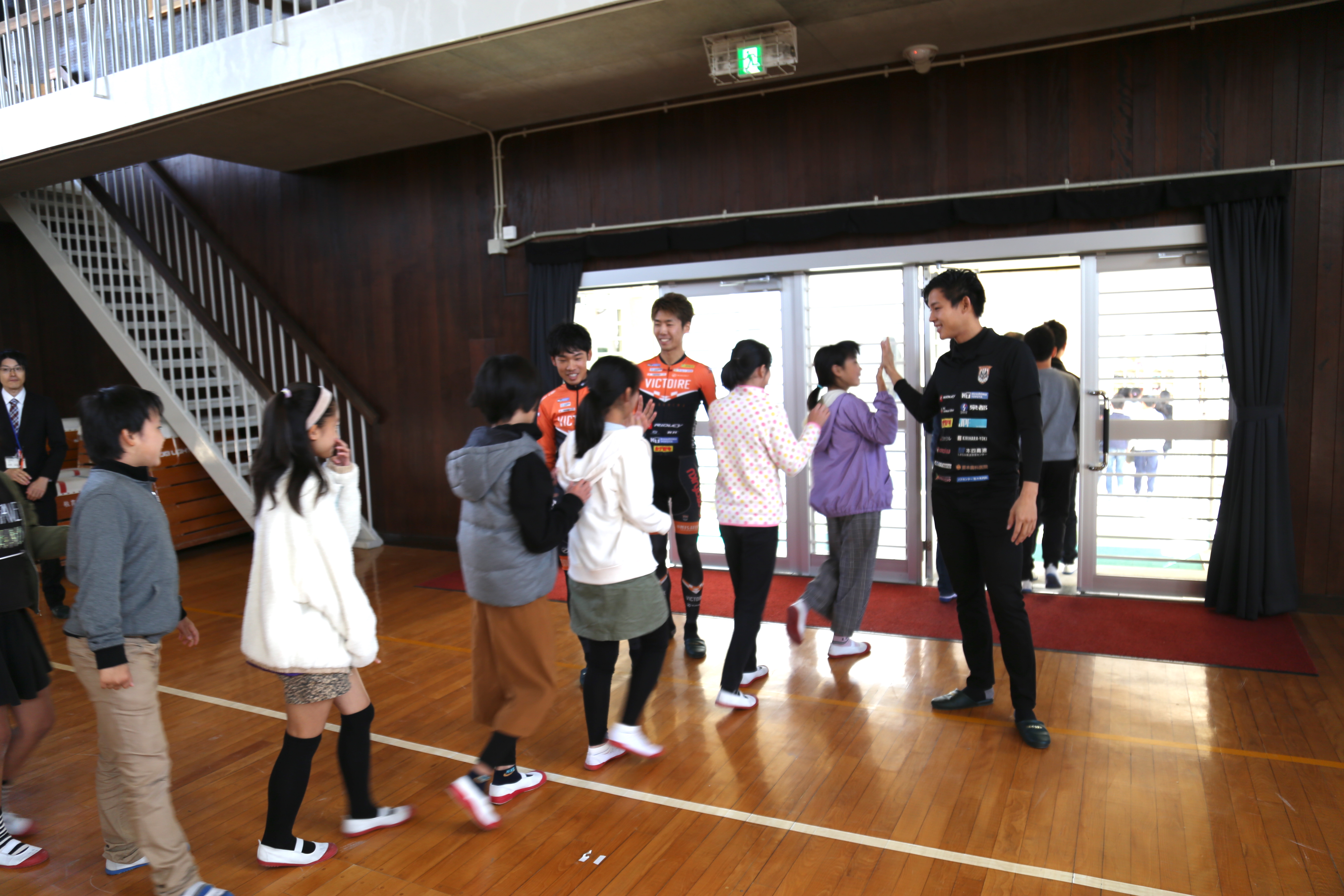 VICTOIRE広島｜ニュース‐2019.11.19 11/19 自転車安全教室＠牛田新町小学校