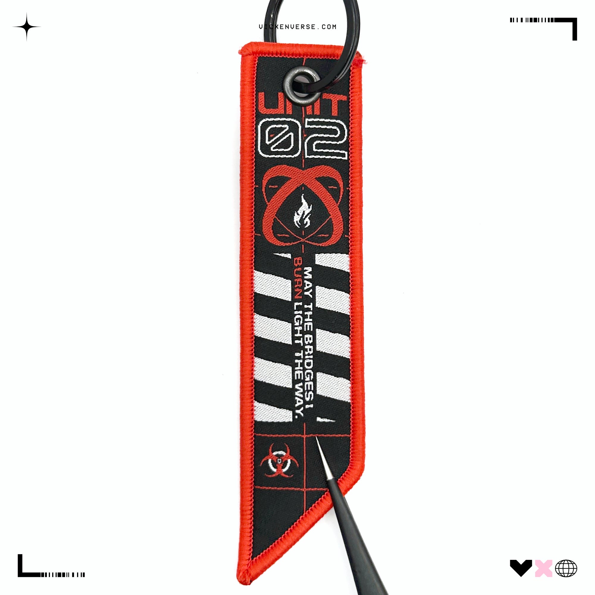 KEYCHAIN ✦ UNIT 02 JET TAG – VICXENVERSE