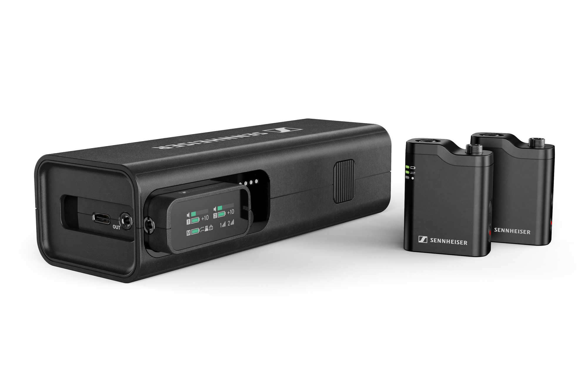 ゼンハイザー、2チャンネル2.4 GHzのクリエイター向けワイヤレスマイク