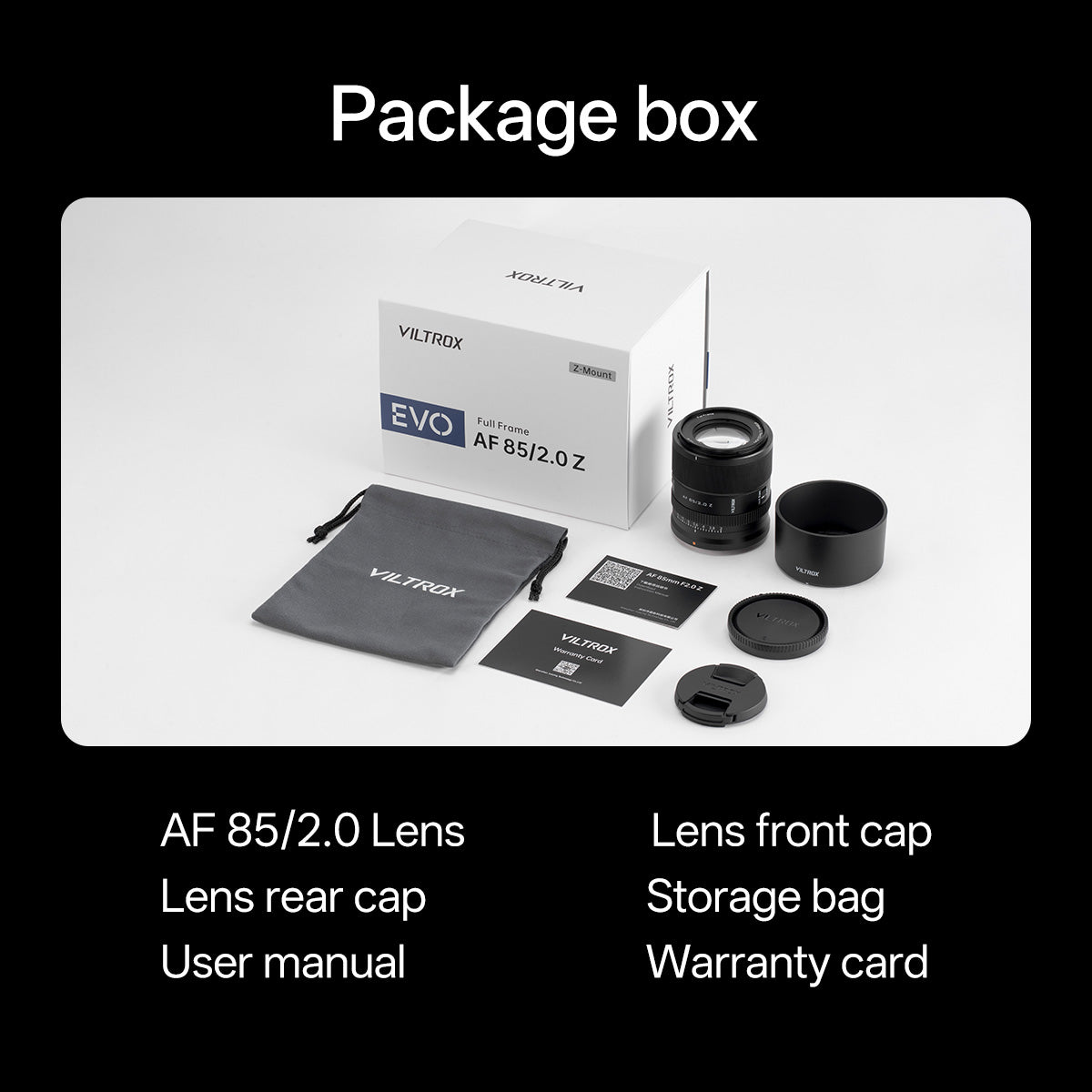 Viltrox 85mm F2.0 EVO Z| Lightweight Full-Frame Portrait Lens