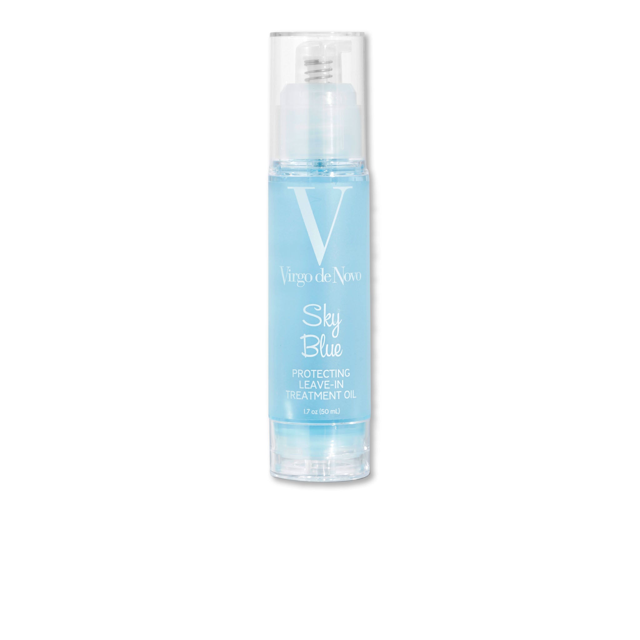 Sky Blue Leave-In Hair Oil Treatment - Virgo de Novo Professional