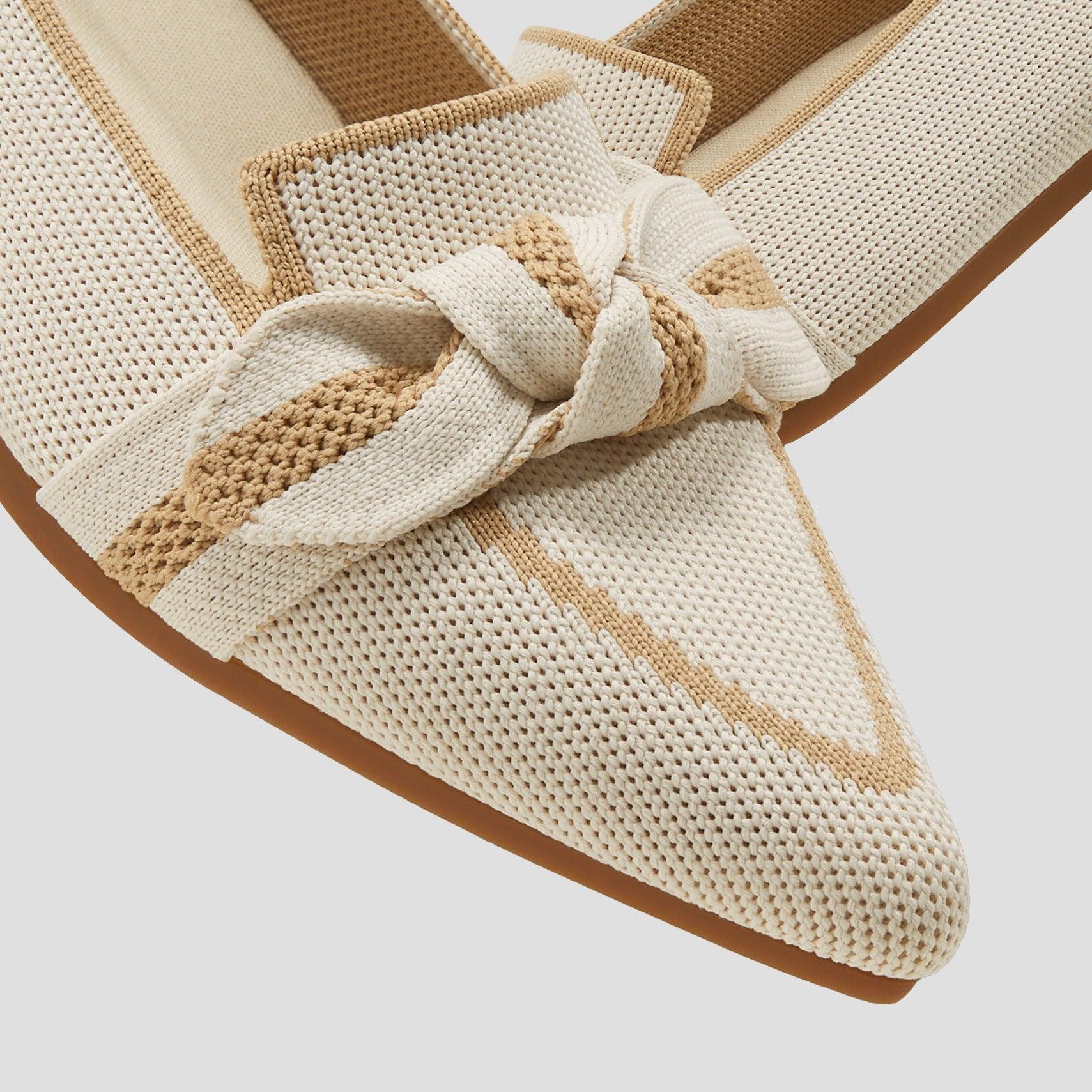 Michelle] ポインテッドトゥ リボン付き ローファー – VIVAIA JAPAN