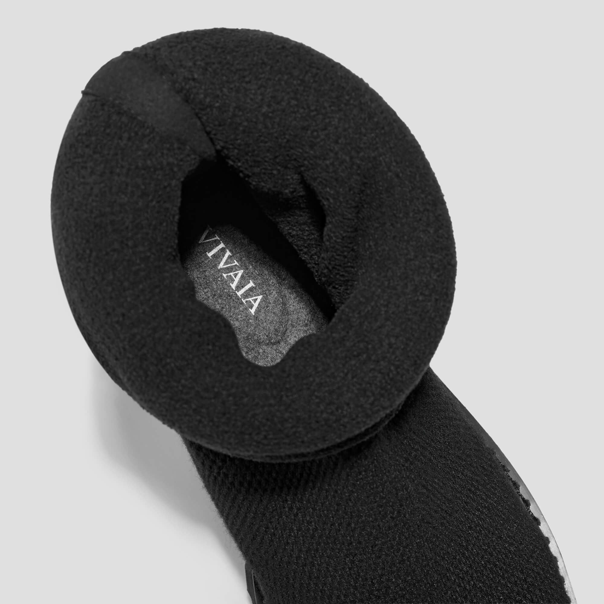 Filipa] ラウンドトゥ 撥水加工 ストレッチ ロングブーツ – VIVAIA JAPAN