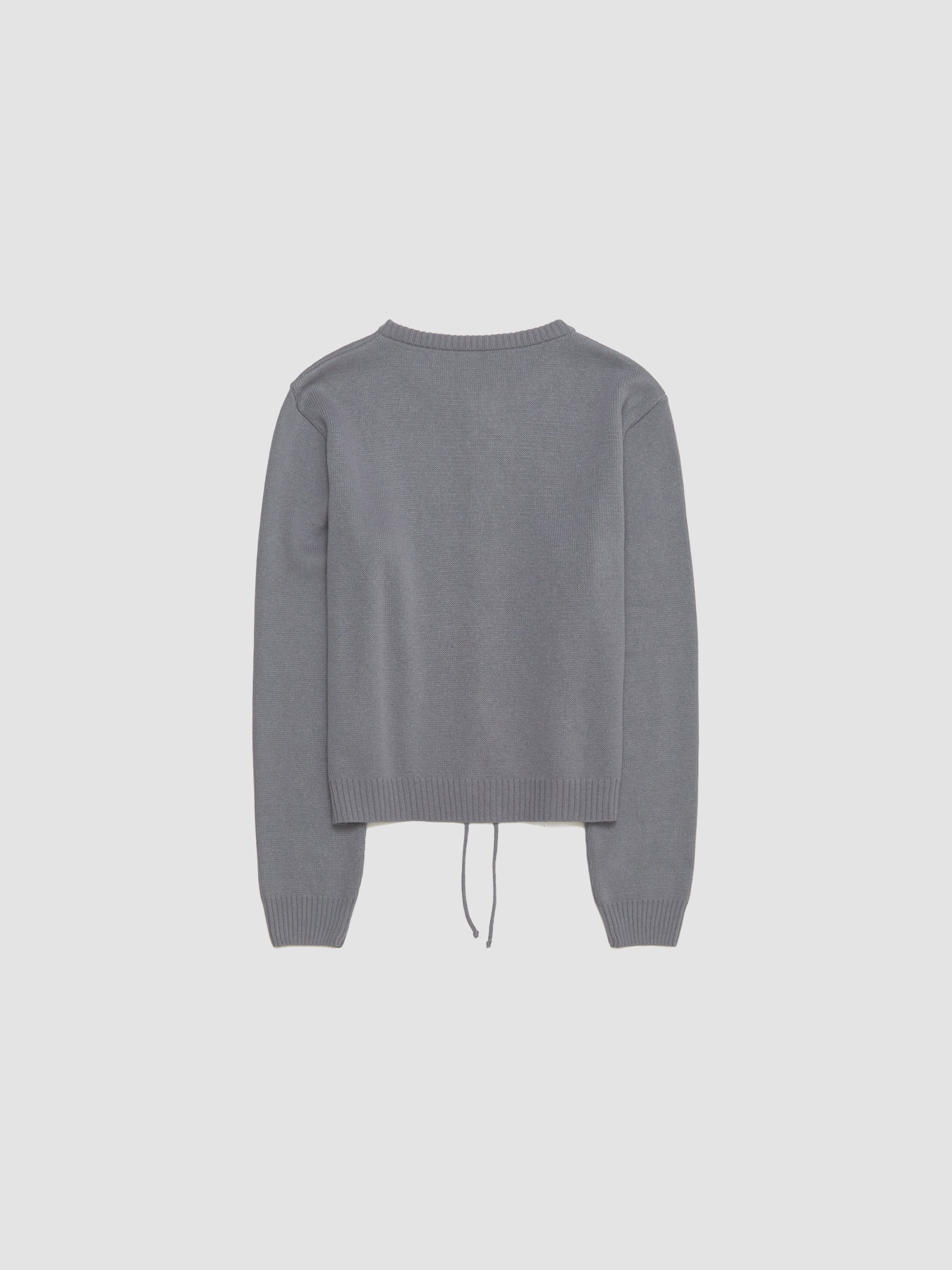AV VATTEV - Viper Cardigan in Classic Grey - KL01J – Voo Store