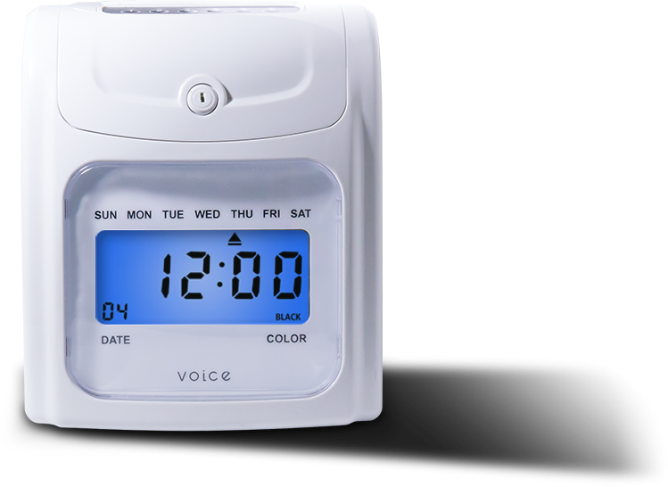 VOICE 高機能自動集計タイムレコーダー VT-3000 – VOICEタイム