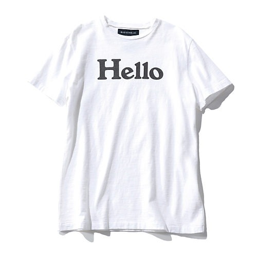 ここでしか手に入らない！別注グリーンのHELLO Tシャツ【STANDARD BOOK