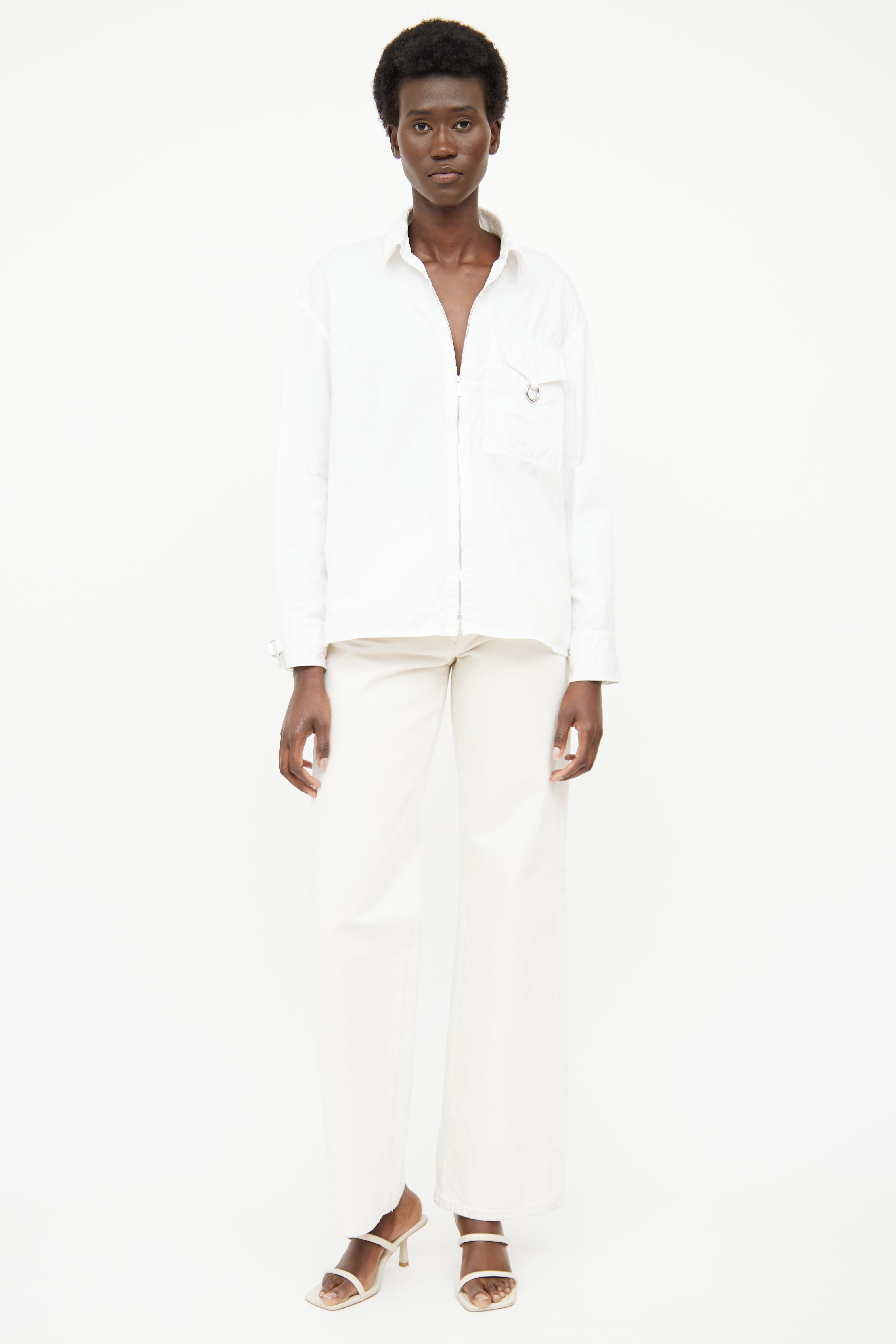 Hermès // Zip Cotton Long Sleeve Shirt – VSP Consignment