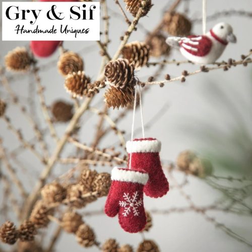 北欧雑貨 人形 クリスマス雑貨 フェルトオーナメント | プロヴァンスの