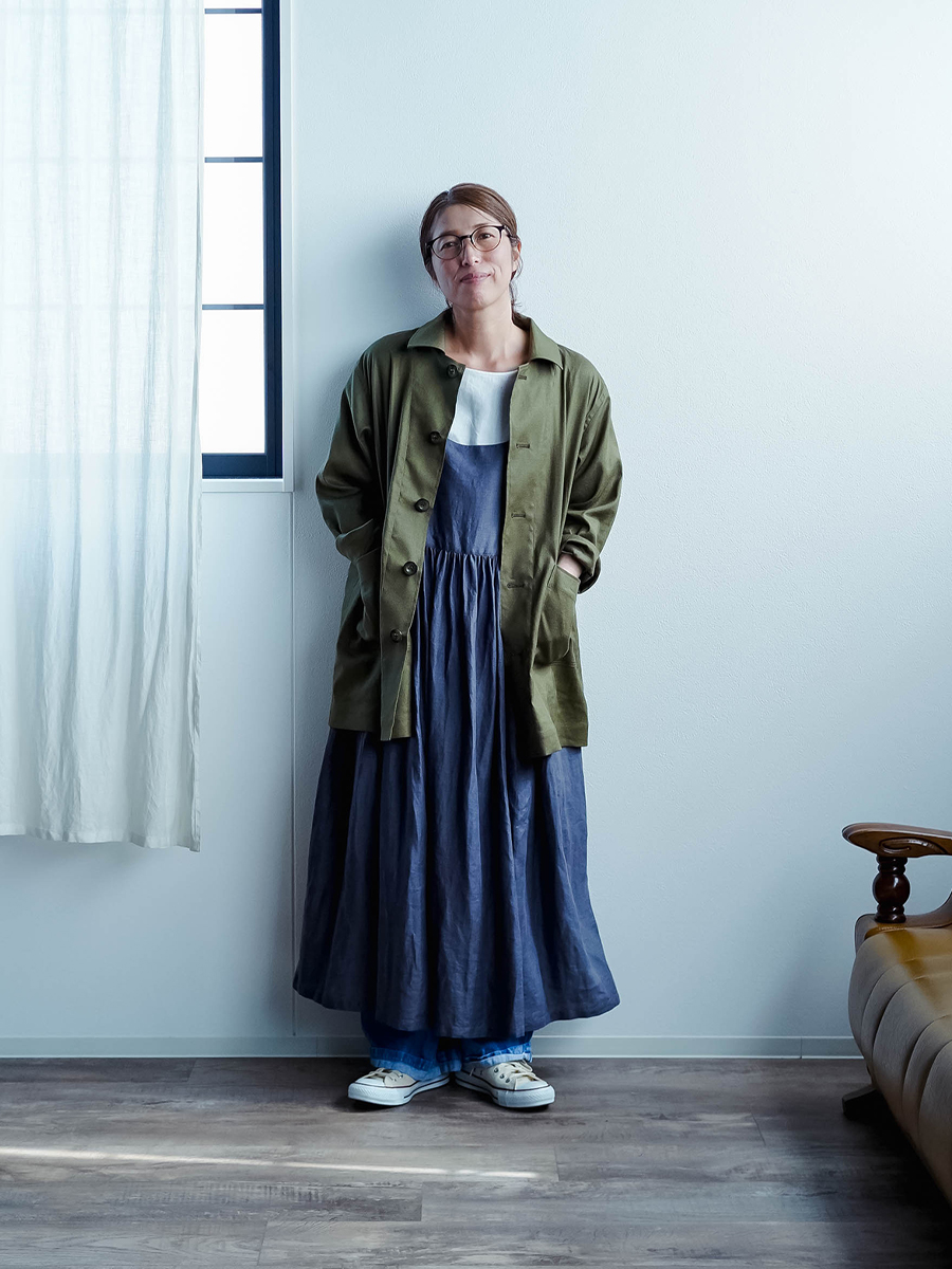 リネンアウター】オールシーズン使える リネンソロテックス