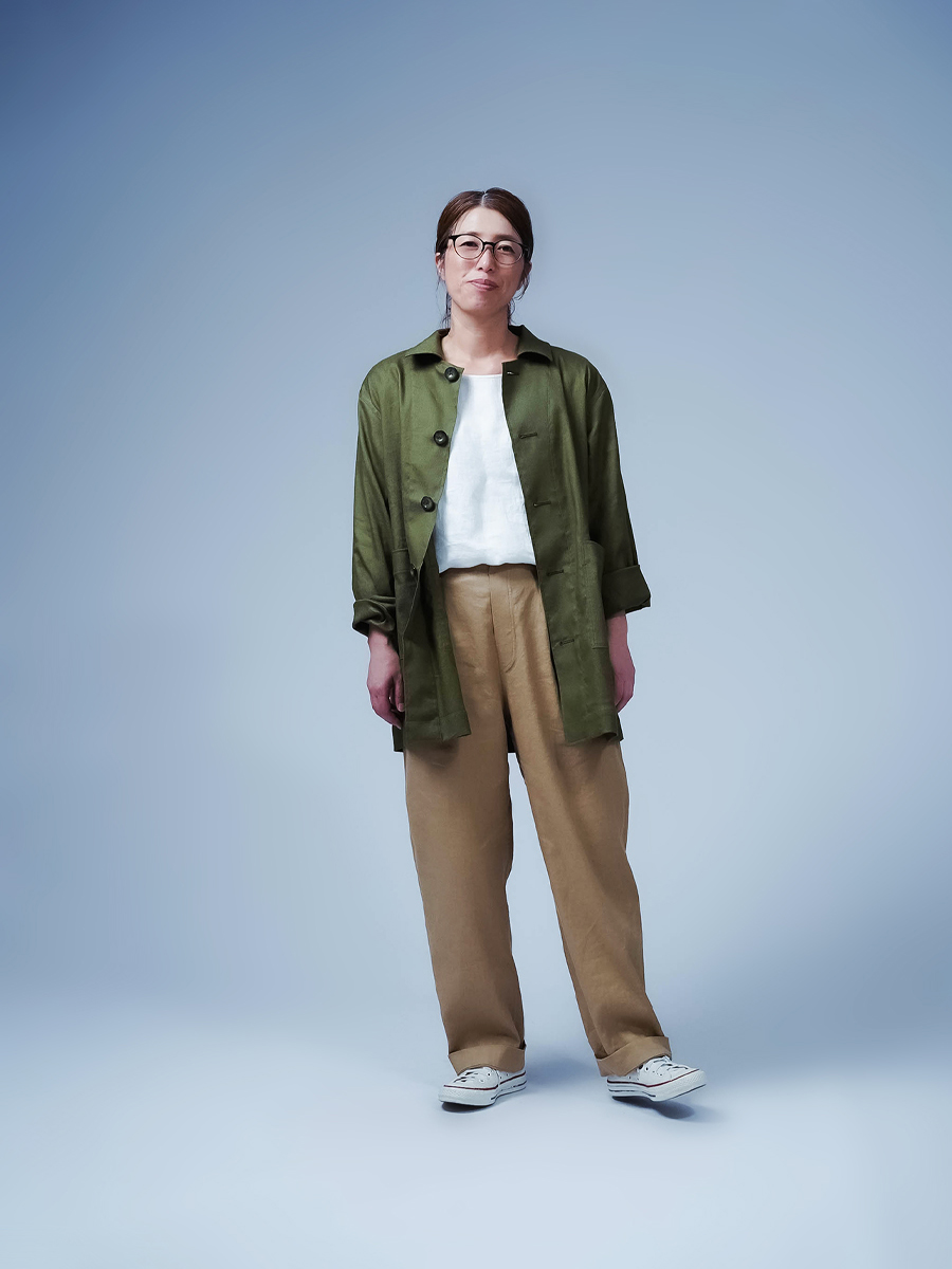 リネンアウター】オールシーズン使える リネンソロテックス