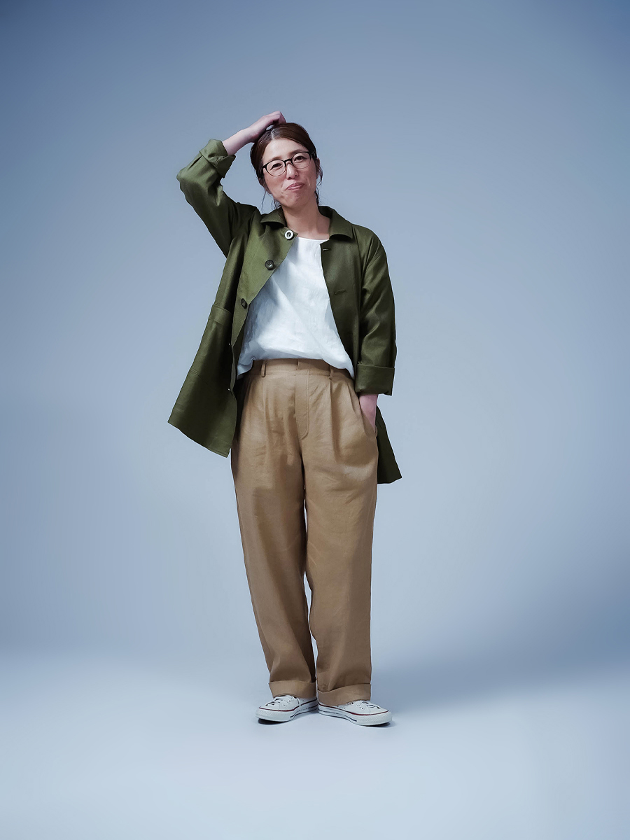 リネンアウター】オールシーズン使える リネンソロテックス