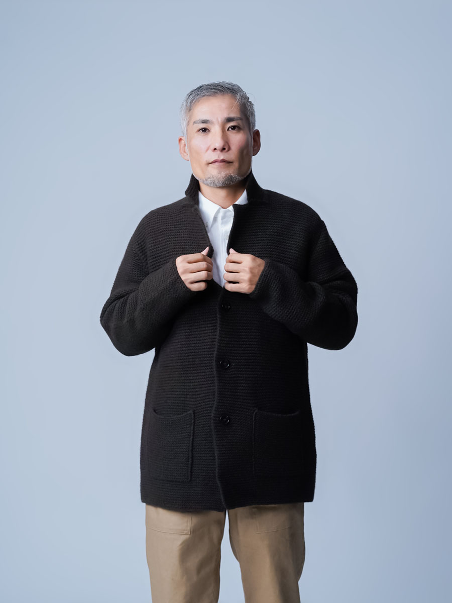 ヤク100％】 職人が愛した 極上品！歴史に残るニットカーディガン ／ 2色
