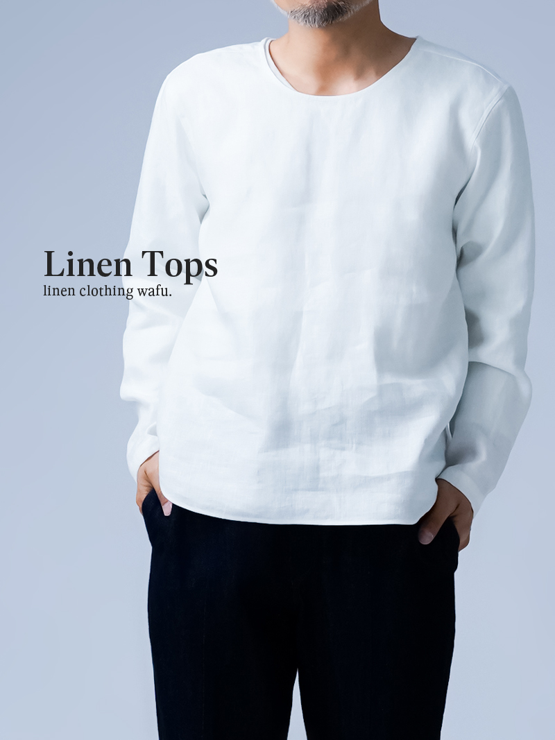 プレミアム】ずっと定番にしたくなるトップス ／ ホワイト p008e-wht1