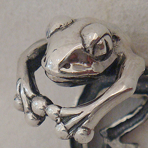 蛙リング – 和銀