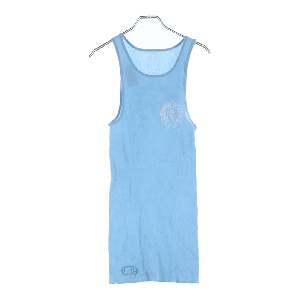 CHROME HEARTS(クロムハーツ) ホースシュープリント リブタンクトップ